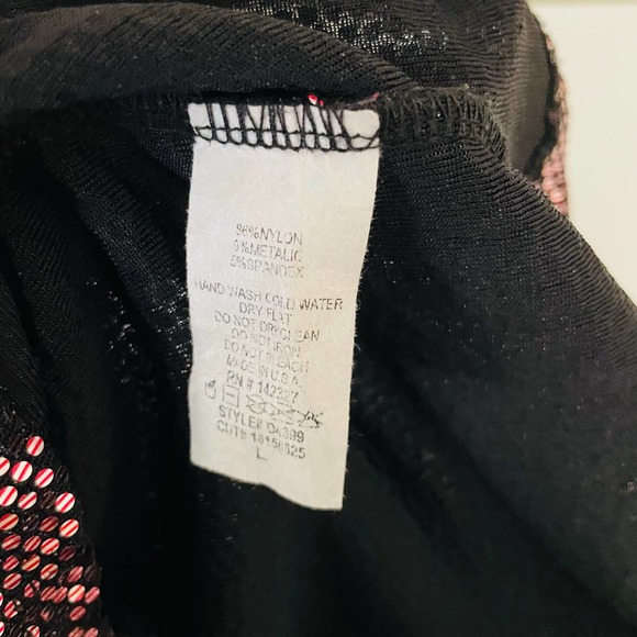 Forever 21 Pink Shimmer Long Sleeve Party Dress - Picture 9 of 9